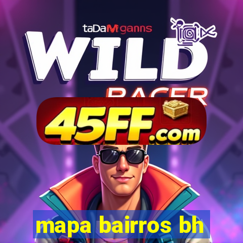 mapa bairros bh